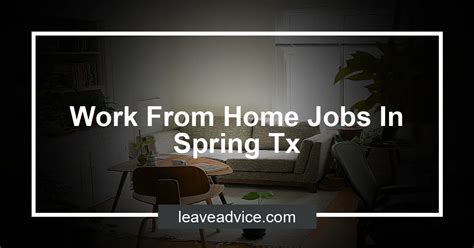 Apply to Receptionist, Fine Dining Server, PT and more. . Work from home jobs spring tx